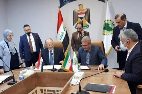 امضای پروتکل اجتناب از گرفتن مالیات مضاعف بین ایران و عراق