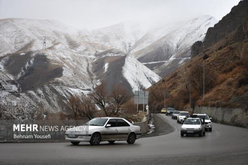 ممنوعیت تردد در محورهای چالوس و بزرگراه تهران-شمال تا اطلاع بعدی
