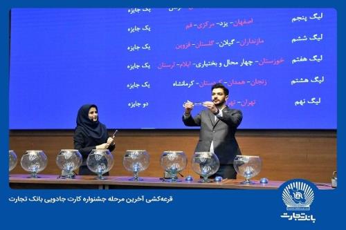 برندگان آخرین مرحله قرعه کشی جشنواره کارت جادویی بانک تجارت