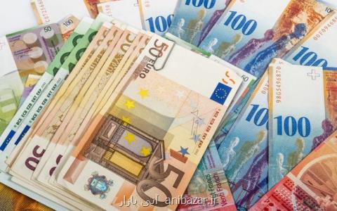 افزایش نرخ دلار، كاهش ۲۰۸ ریالی قیمت یورو